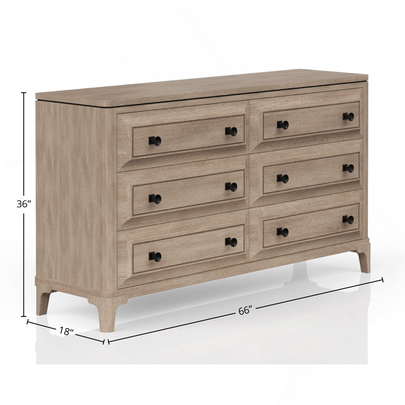 Commode 6 tiroirs Modern