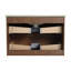 Meuble-lavabo mural 30 po avec lavabo noir-100552283