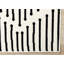 Tapis rayé noir et blanc Fresno-102210976