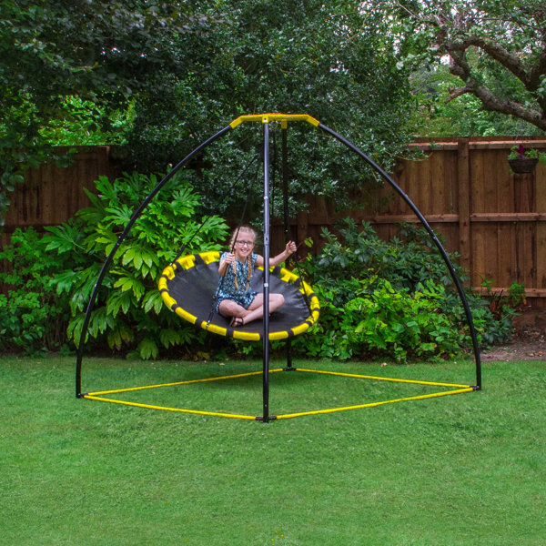 Kids Saucer Swing With Frame