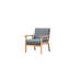 Chaise en tissu 25 po Bahamas-129422874