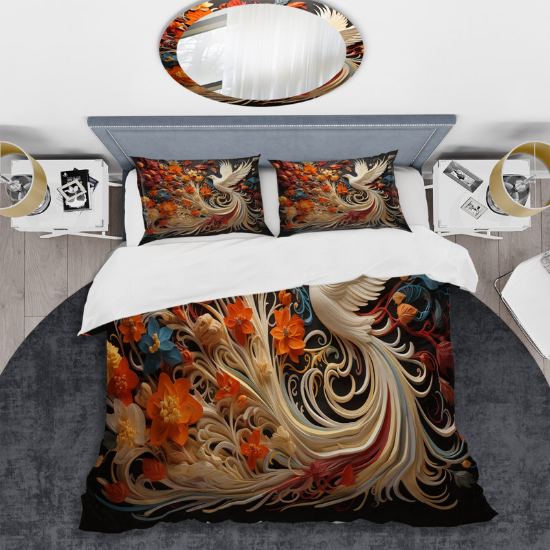 Ensemble de housse de couette Christianity Pentecost Fire - Christianity, Housse de couette pour grand lit et 2 taies décor