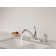 Classic Single-Handle Kitchen Sink Faucet with Side Sprayer, 4-Hole Kitchen Faucet