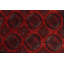 Tapis rouge / noir en laine noué à la main de style oriental Cremeans 4 pi 2 po x 6 pi 6 po