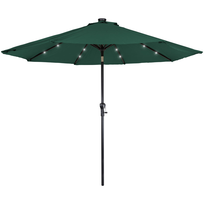 Parasol de marché 9 pi, Vert