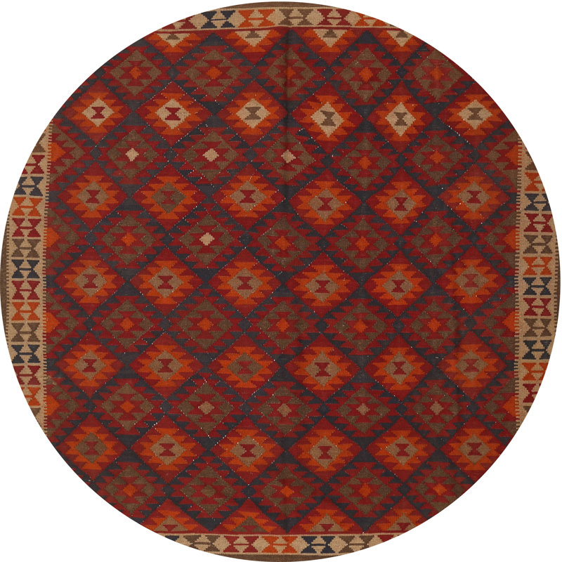 Oriental Indoor Rug, Round 4'