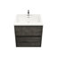 Ensemble de meuble-lavabo simple 23 po mural-1226665480