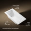 Archer 60" x 30" Drop-in Soaking Bathtub-13238127