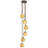 Dallys 6 - Light Black Cluster Pendant