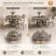 Vonnie 43.3"-59" Extendable Round-to-Oval Dining Table for 4-6 with Self-Storing Butterfly Leaf, H-Shaped Base & Storage Shelf-1443913316