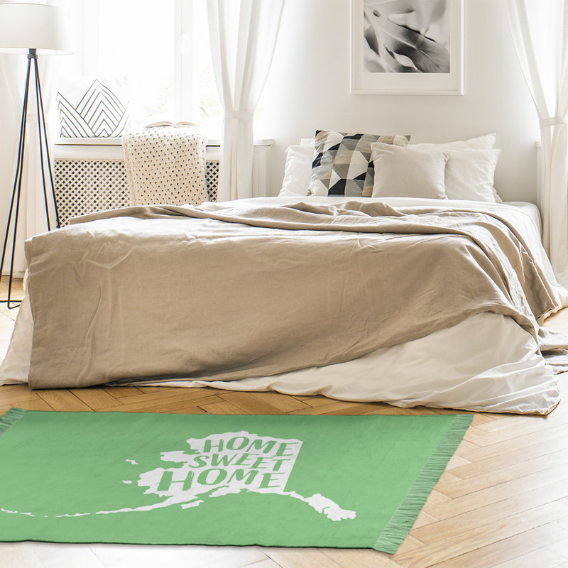 Tapis de la maison, vert alaska