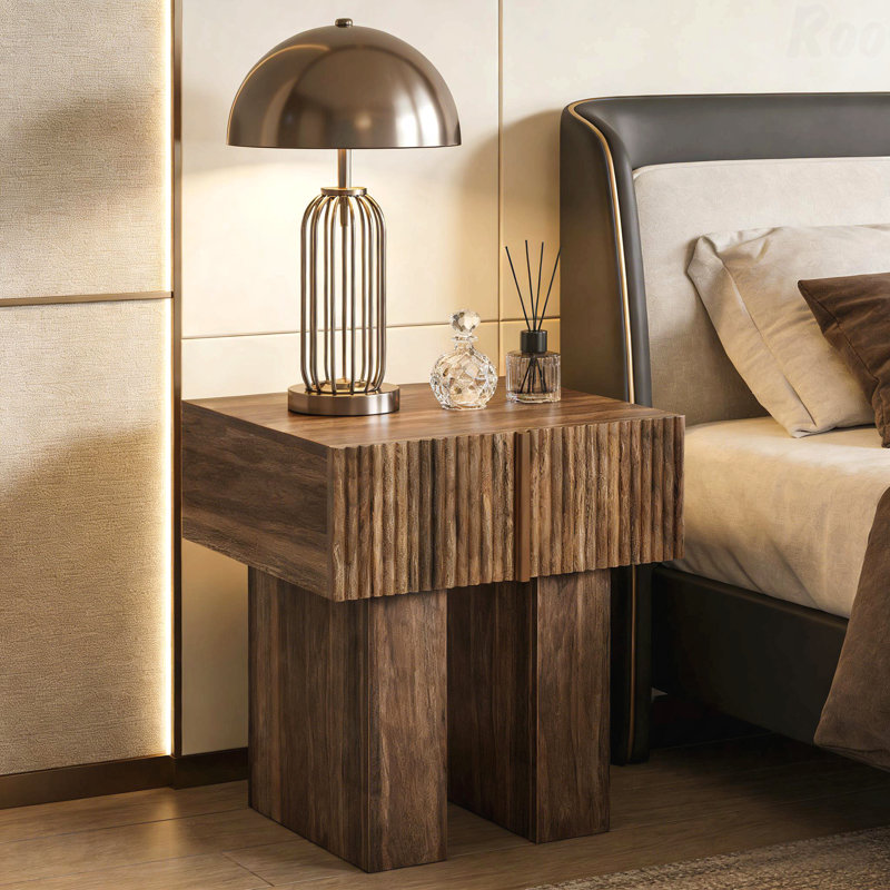 Table de chevet avec table de chevet