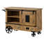 Railway Solid Wood Bar Cart-106589437