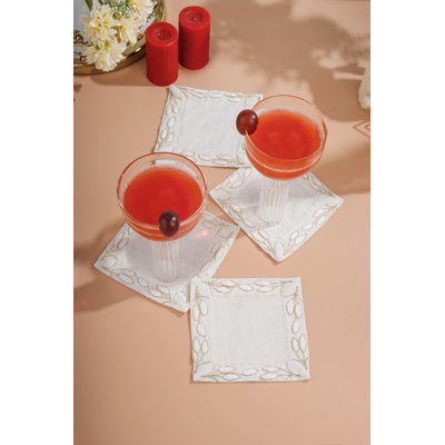 Ensemble de 4 serviettes de table Elara