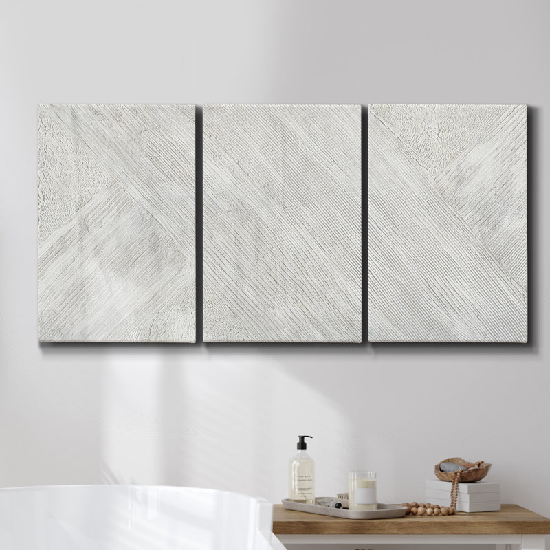 Ever Flowing, reproduction sur toile 3 pièces, H 60 po x l 120 po x P 2 po