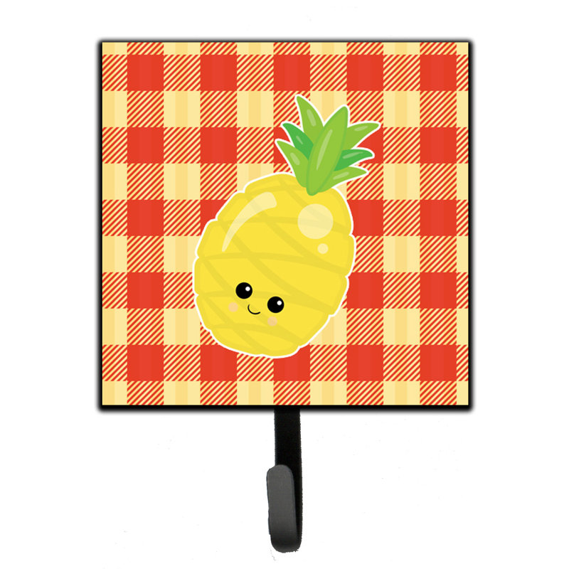 Organisateur de clés murale d’ananas avec crochets clés Cuddy