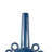 Kary Flower Vase, Unique 3D Look, Narrow 23 Inch Ceramic-110521956
