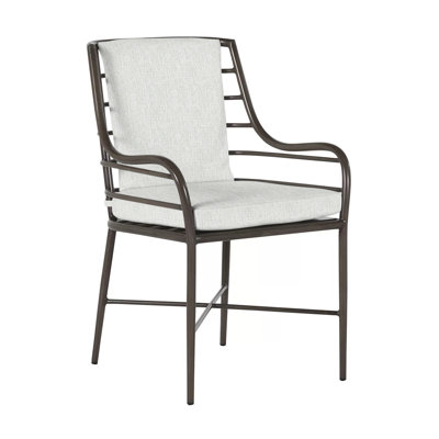 Carmel Patio Dining Armchair with Cushions