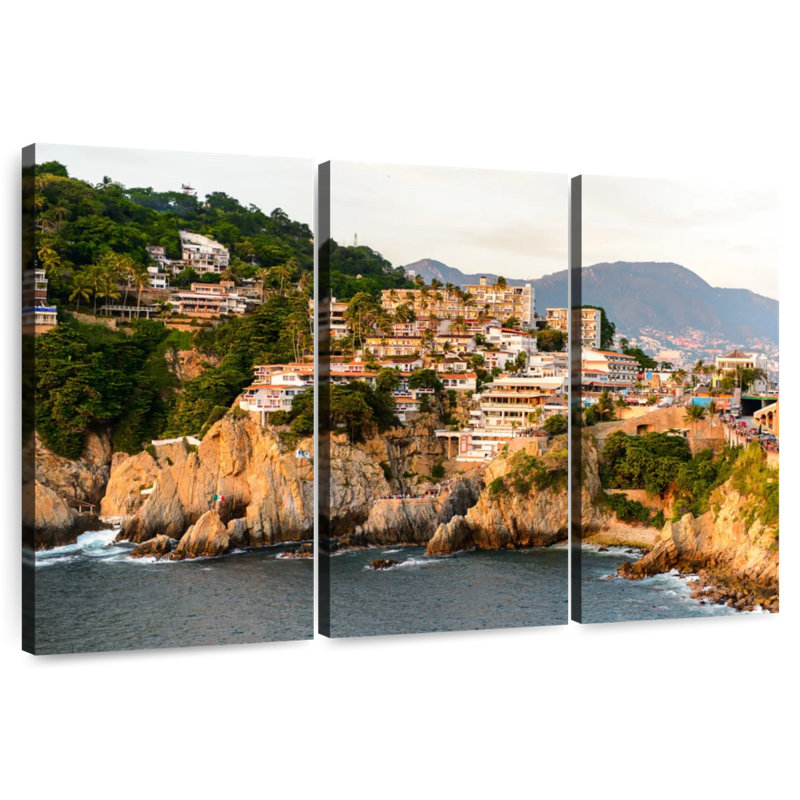 Gillard La Quebrada Acapulco Cliff, H 24 po x l 38 po