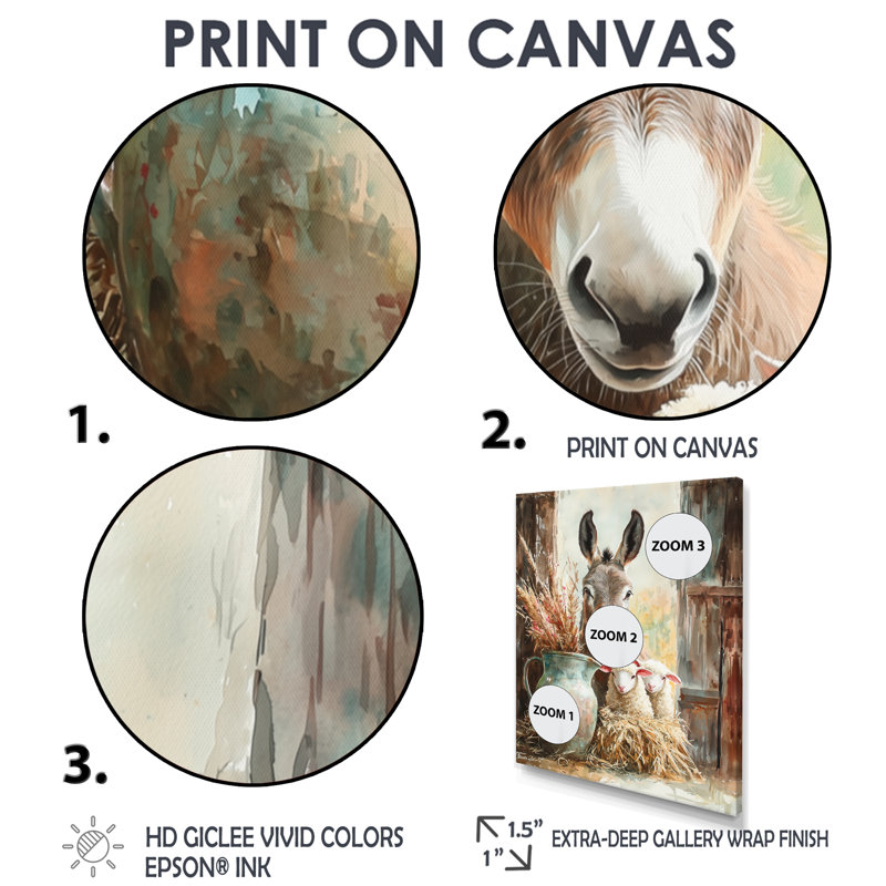 Dublyn - Animals Wall Art Prints, 44" H x 34" W, Single Picture Framed Print, Silver