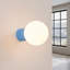 Halo Aluminium Flush Mounted Sconce-1668201581