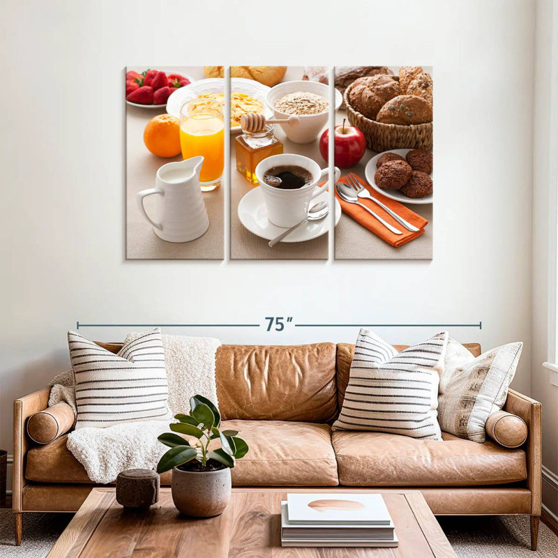 'Satisfying Breakfast, 36" H x 57" W