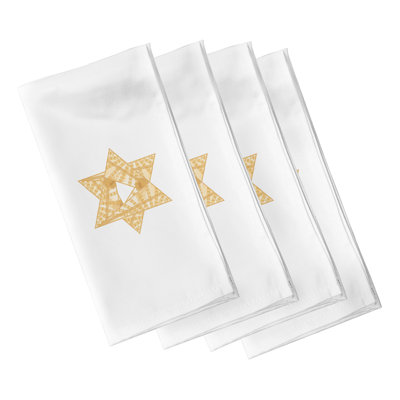 Polyester Geometric Square Napkin