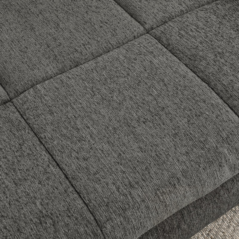 Lit pour animaux avec coussin moelleux, Gris foncé