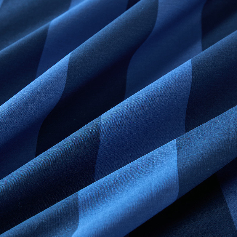 Cotton Twill Striped Comforter