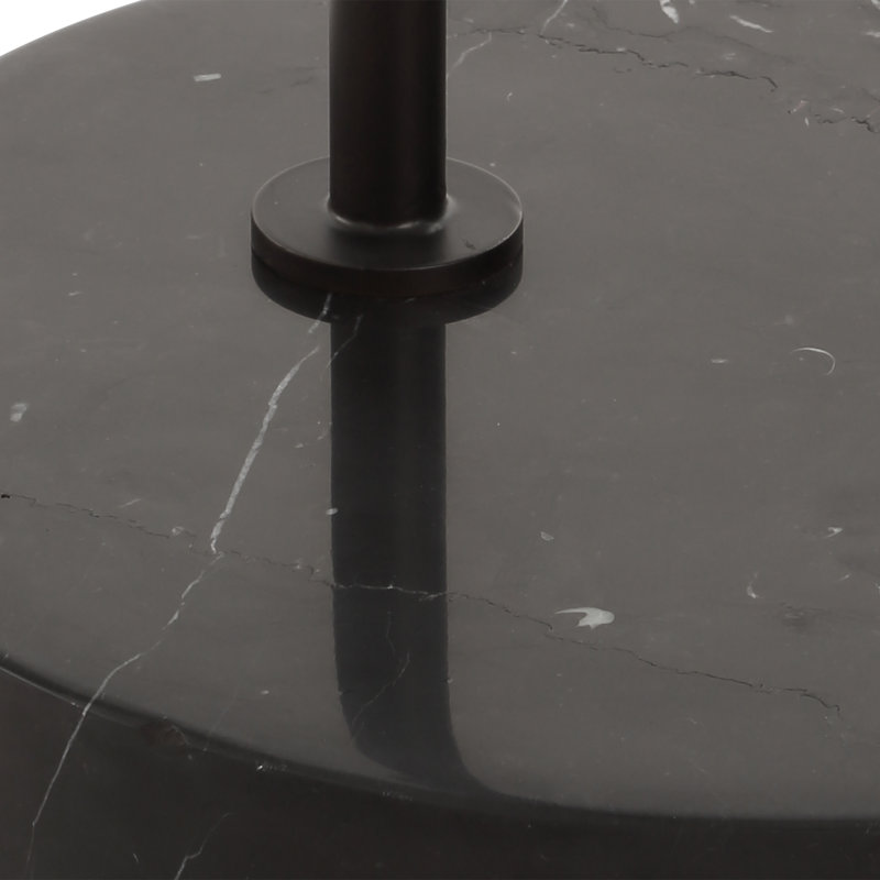 Lampe sur pied noire Padowitz