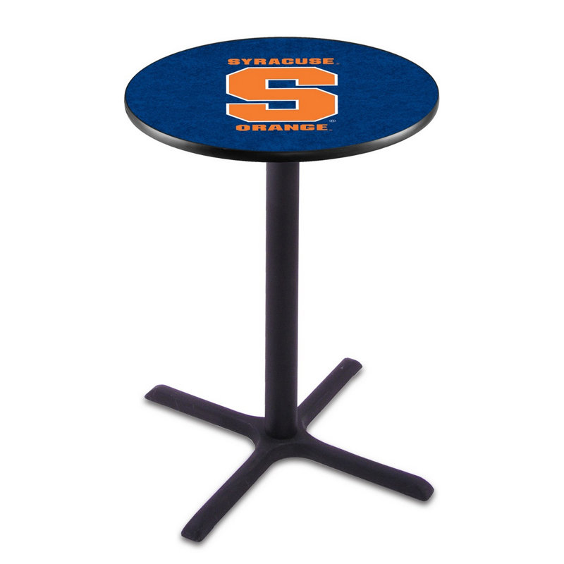 Round Metal Base Dining Table, Syracuse University