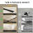 119.4" Chenille 3-Seat L-Shaped Modular Sofa, Removable & Washable Cover, 72H Compression Recovery,Soft & Skin-Friendly Upholstery - For Living Room, Office, Hotel Lobby, Apartment, And Villa-1451478438