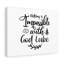Nothing Is Impossible God 1 Piece Wrapped Canvas Wall Art-332918088