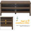 Jayesh TV Stand Fireplace