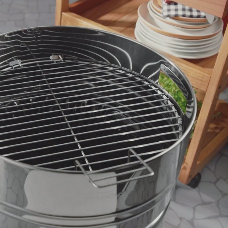 Tramontina 40.4cm W Barrel Charcoal Grill