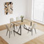 Table de salle à manger 55 po Rustic Industrial-1293802481