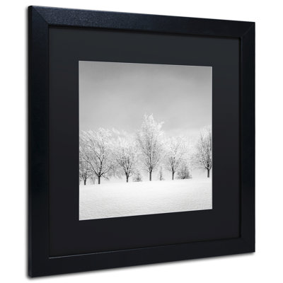« ice orage », reproduction de photo encadrée