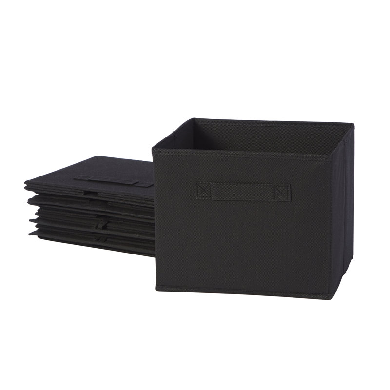 Cube de rangement Eleia, Noir