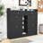Wooden Shoe Cabinet with Storage Drawers and Shelves-1095687491