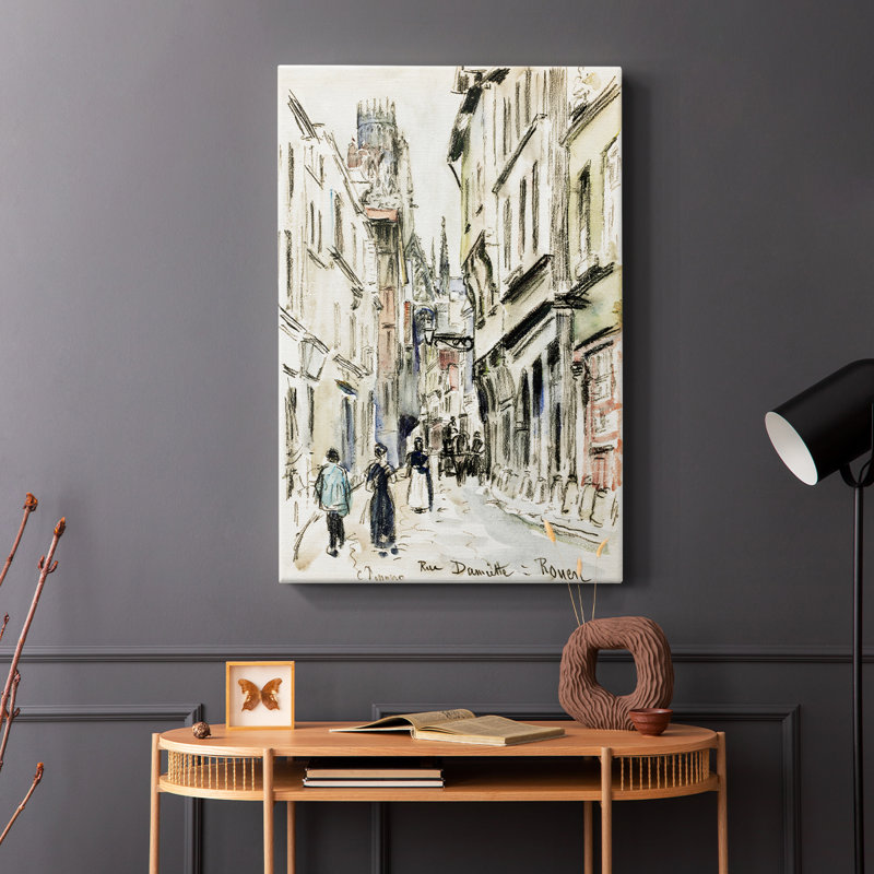 Paysage rétro CCV - galerie enveloppée Cavas, H 27 po x l 18 po
