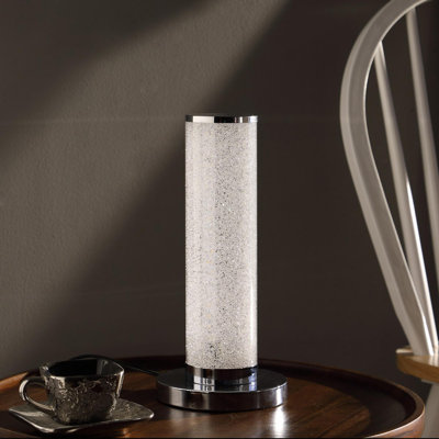 13-Inch Exposed Rope LED Minari Clear Column Floor Lamp