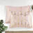 Contemporary Bedding Sets, Metallic Blush Comforter With Decorative Pillows