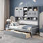 Lit de jour simple avec 2 tiroirs, armoire et tablette tout-en-un, lit de jour-212764683-212764681