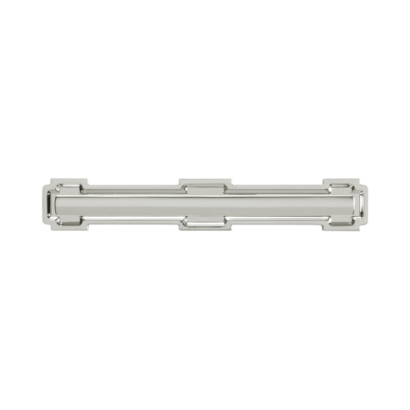 Coventry Collection Pull Backplate, Polished Nickel, 7.56" H x 1.25" W