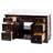 Fossen 60'' Single Bathroom Vanity with Top-860092512-869282647