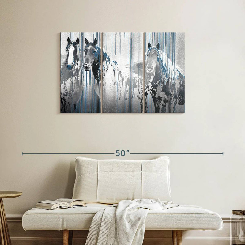 Three's Company Horse, H 24 po x l 38 po