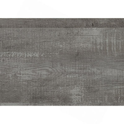 Rustic Design Gray Finish 1pc Queen Size Bed Panel Headboard Footboard Bedroom Furniture