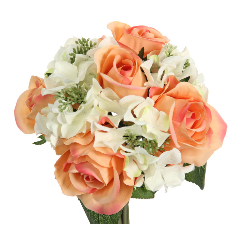 Arrangement floral artificiel, Orange