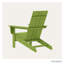 Chaise Adirondack en polyéthylène haute densité 28,7 po-86552572