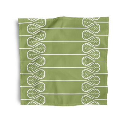 Chyane Polyester Floral Square Napkin